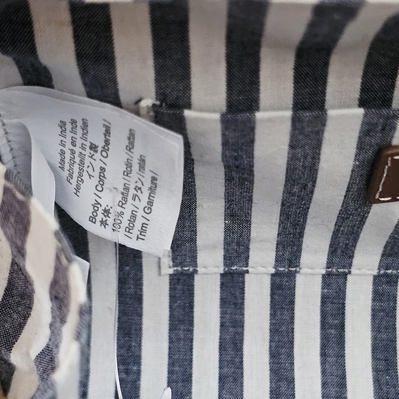 New! J. Crew Small Rattan Leather Top Handle Satchel Crossbody Bag NWT - Picture 16 of 16